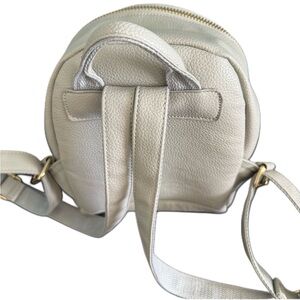 Vegan Leather Mini Backpack